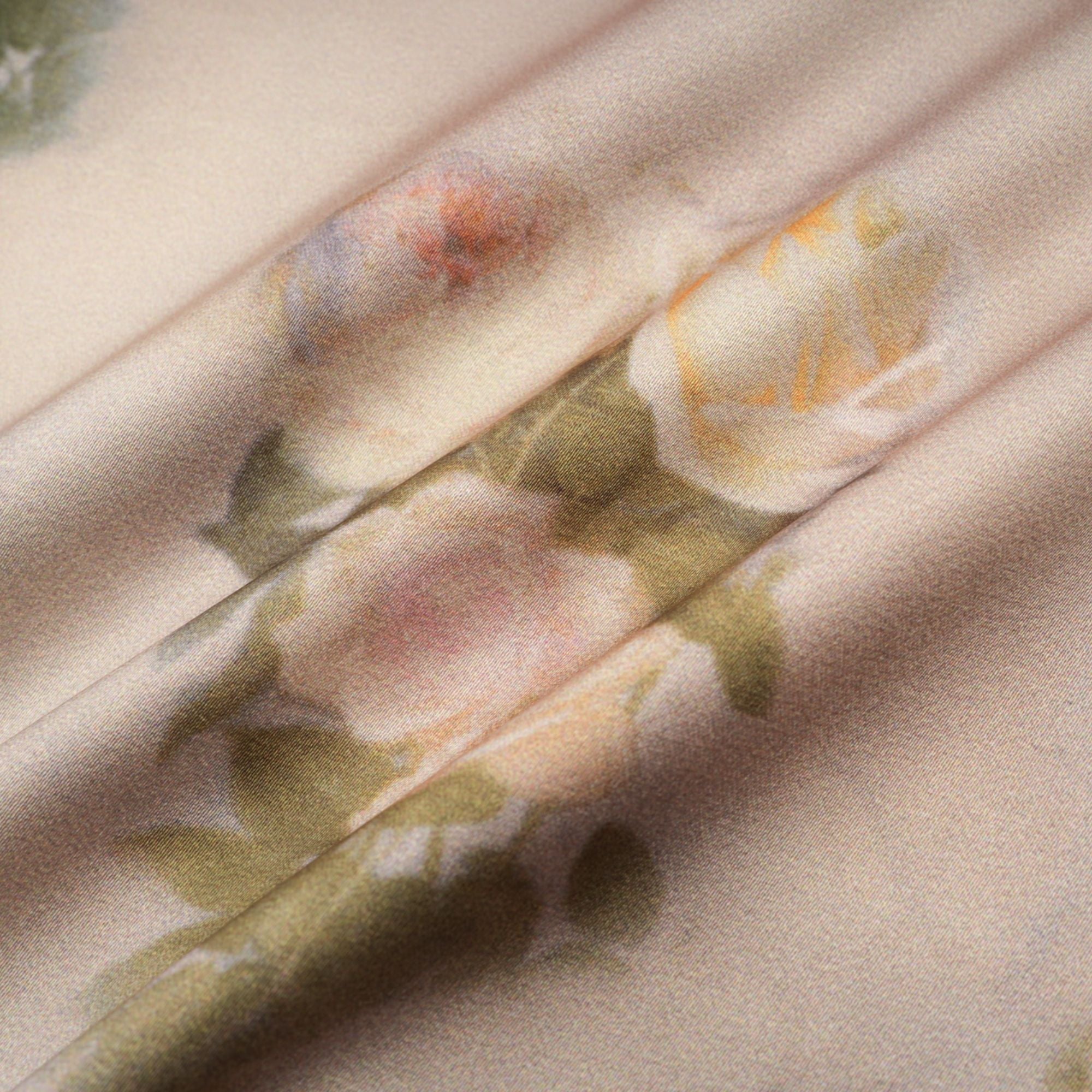 Sanne floral-print lace-trim midi dress