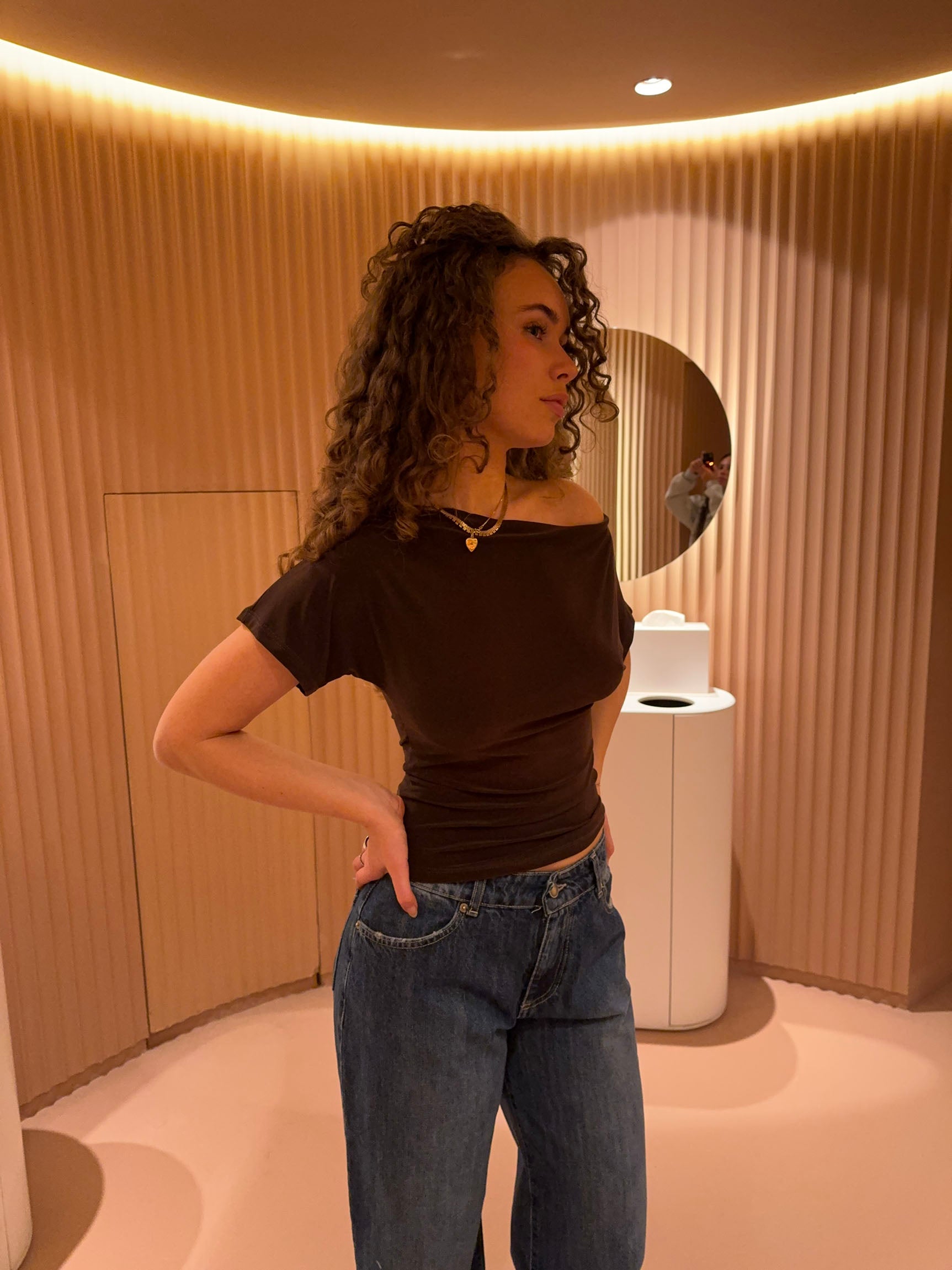 Miry | One‑Shoulder Top met Korte Mouw