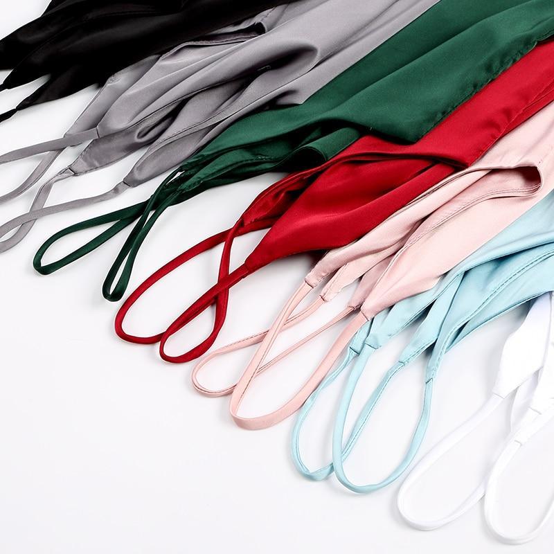 Fieke | Satijnen Top met Spaghettibandjes