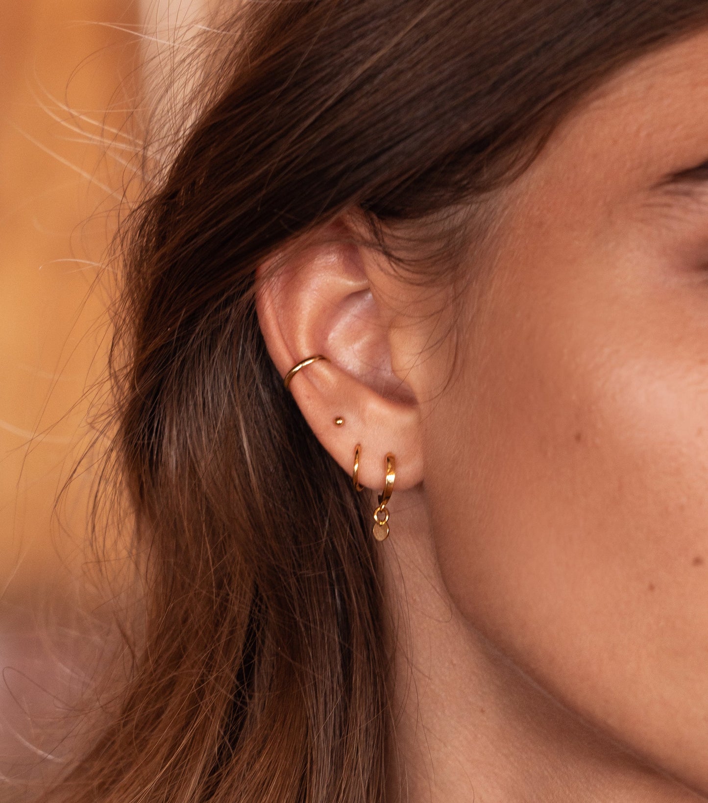 Oorbellen twister swing