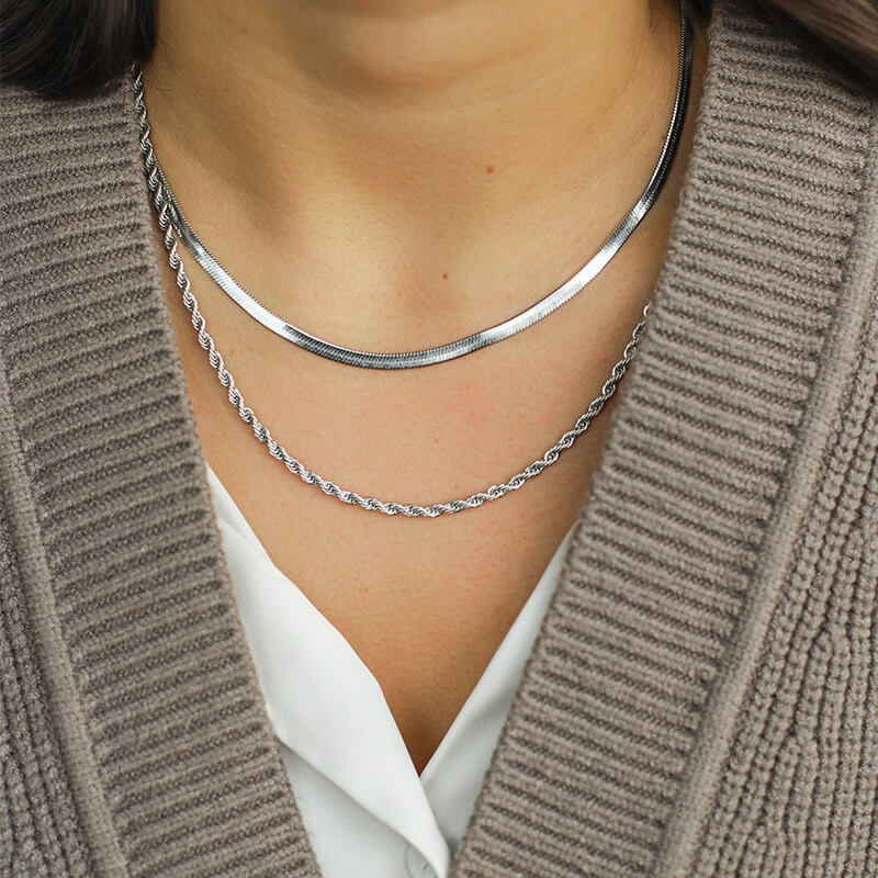 Tesse | Goudkleurige Ketting – Roestvrij Staal 45cm